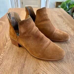 Steve Madden | Raisie Suede Zip Up Booties | Women’s Size 10